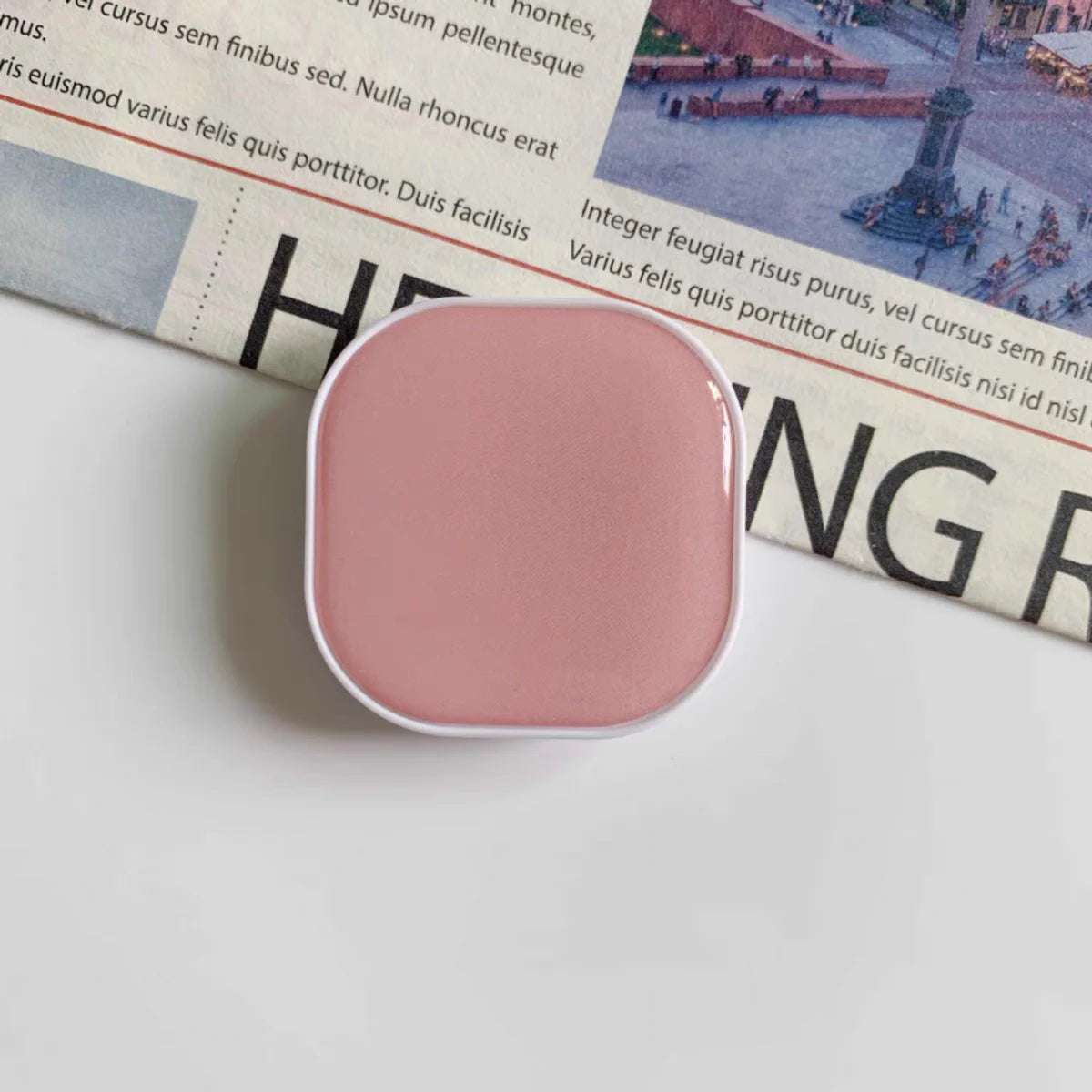 Cute Square Popping Sockets Grip Phone Holders Finger Ring - CONGATON