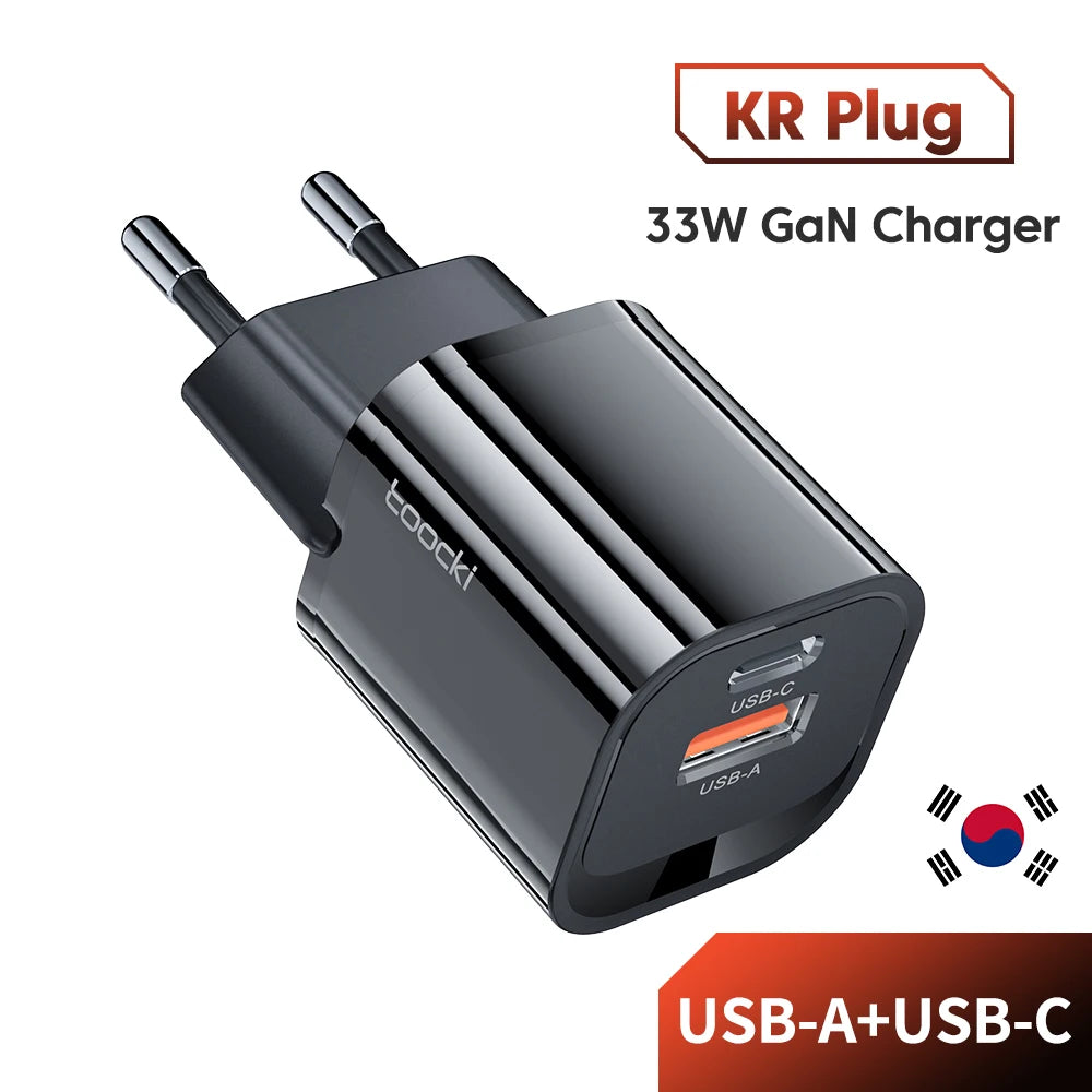 Toocki 33W GaN USB Type C Charger - CONGATON