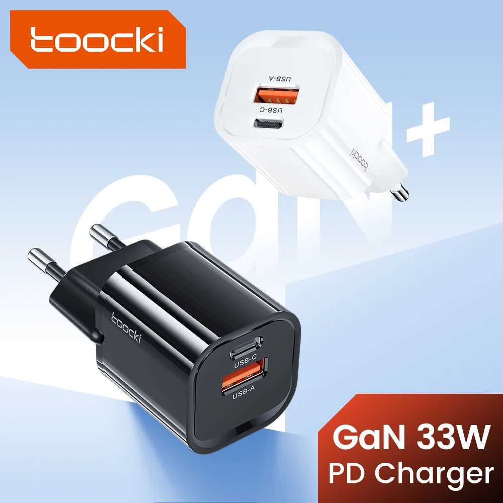 Toocki 33W GaN USB Type C Charger - CONGATON