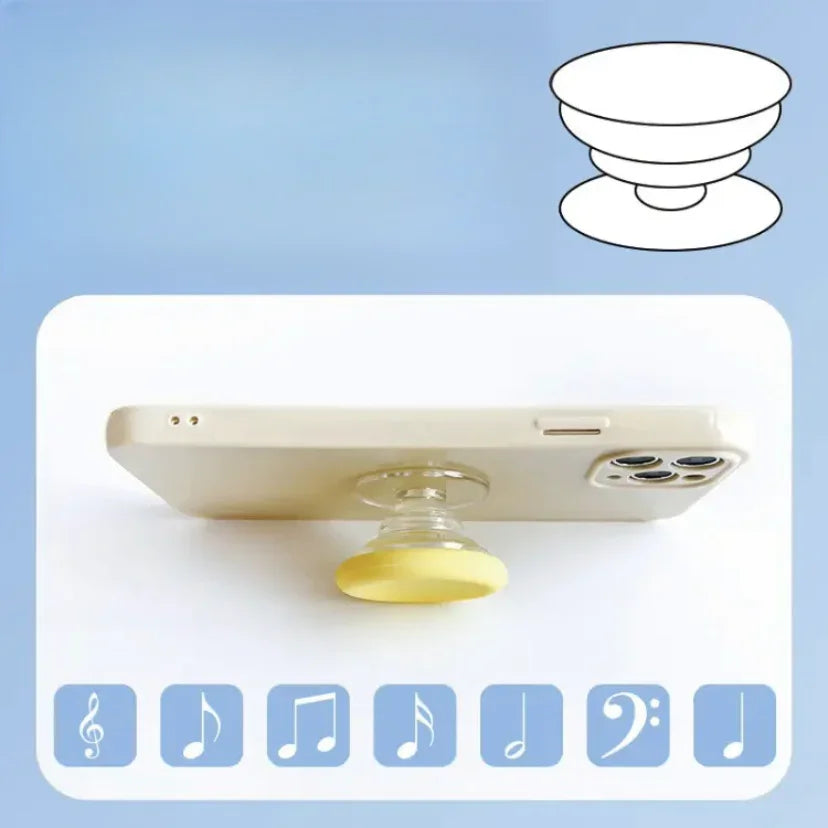 1PC Cute Colorful Design Liquid Silicone Phone Grip - CONGATON