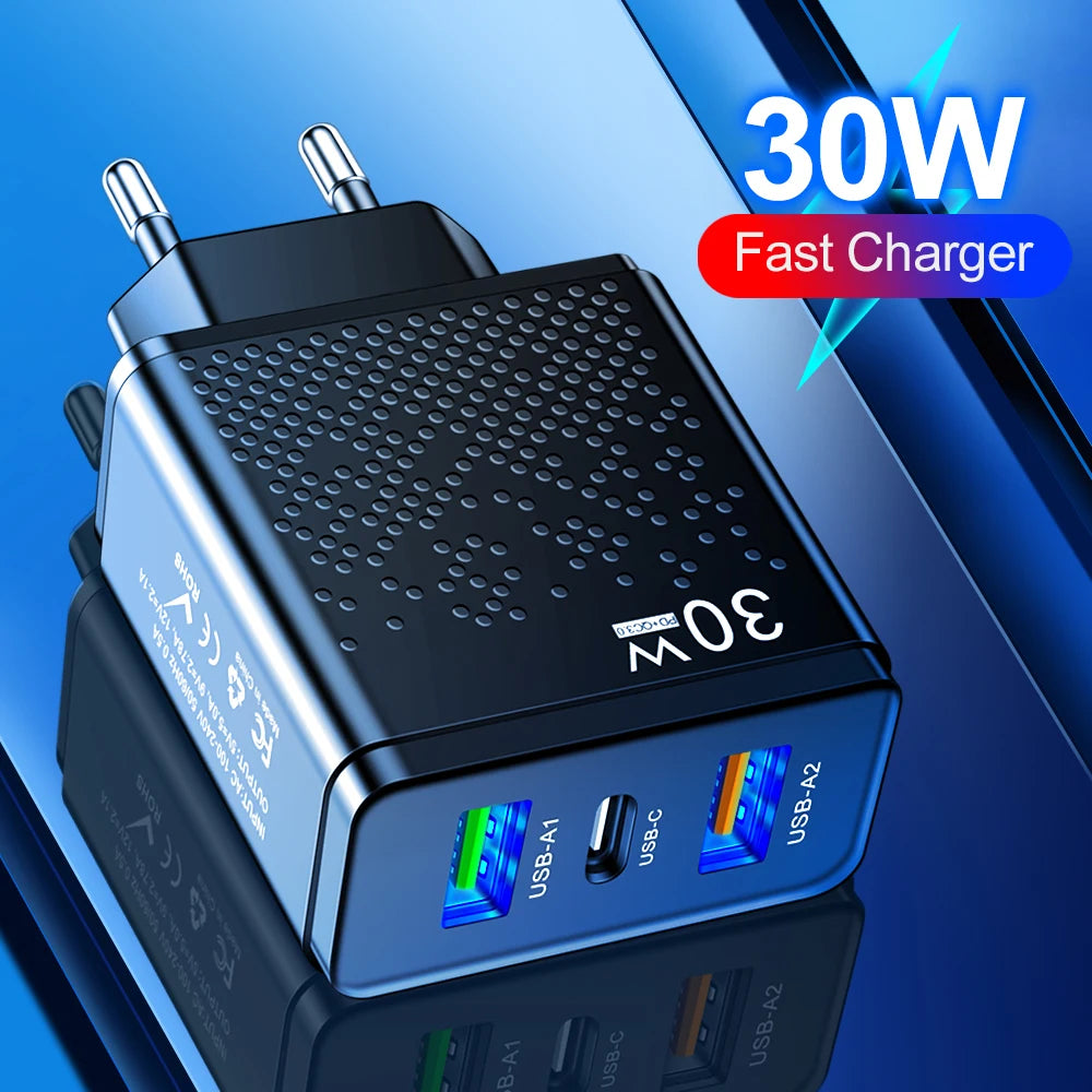 30W USB C Charger Fast Charger - CONGATON