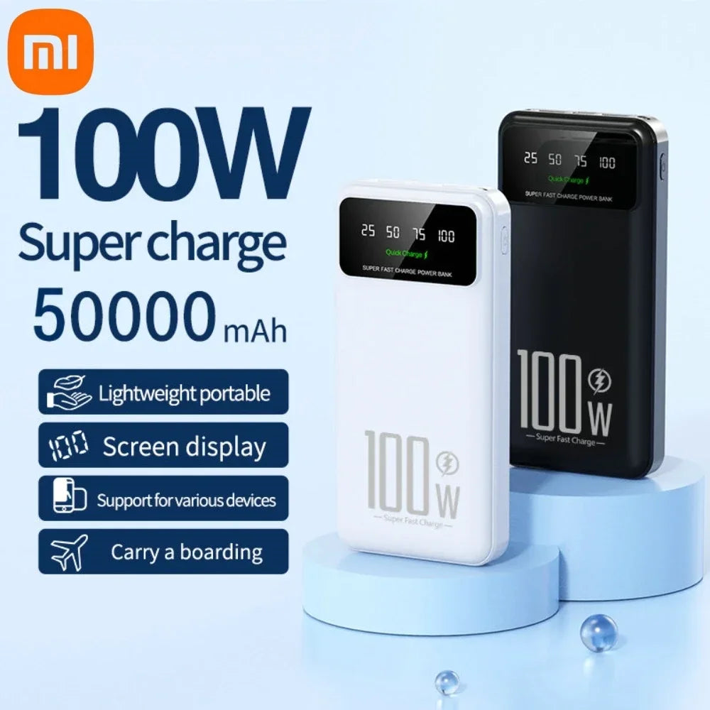 Xiaomi 50000mAh High Capacity 100W Power Bank - CONGATON