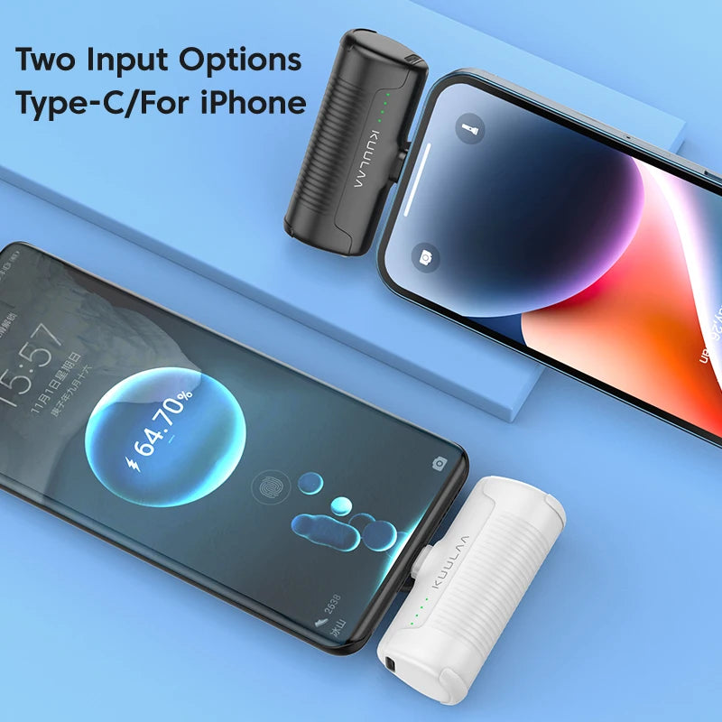KUULAA Mini Power Bank 4500mAh - CONGATON