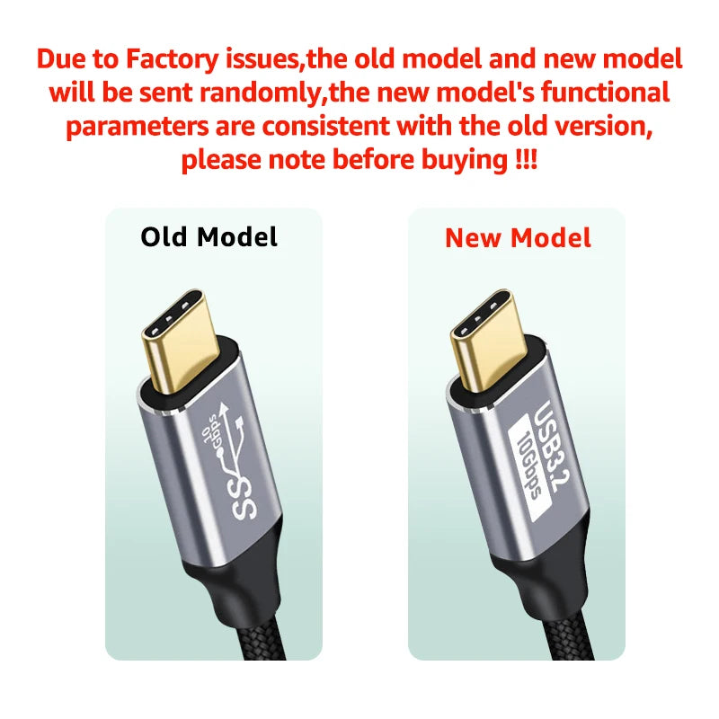 USB C 3.1 Gen2 10Gbps Extension Cable Type C - CONGATON