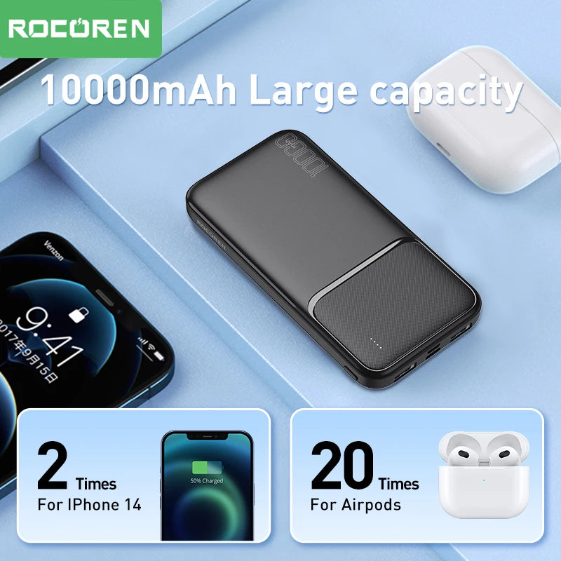 Rocoren Power Bank 10000mAh - CONGATON