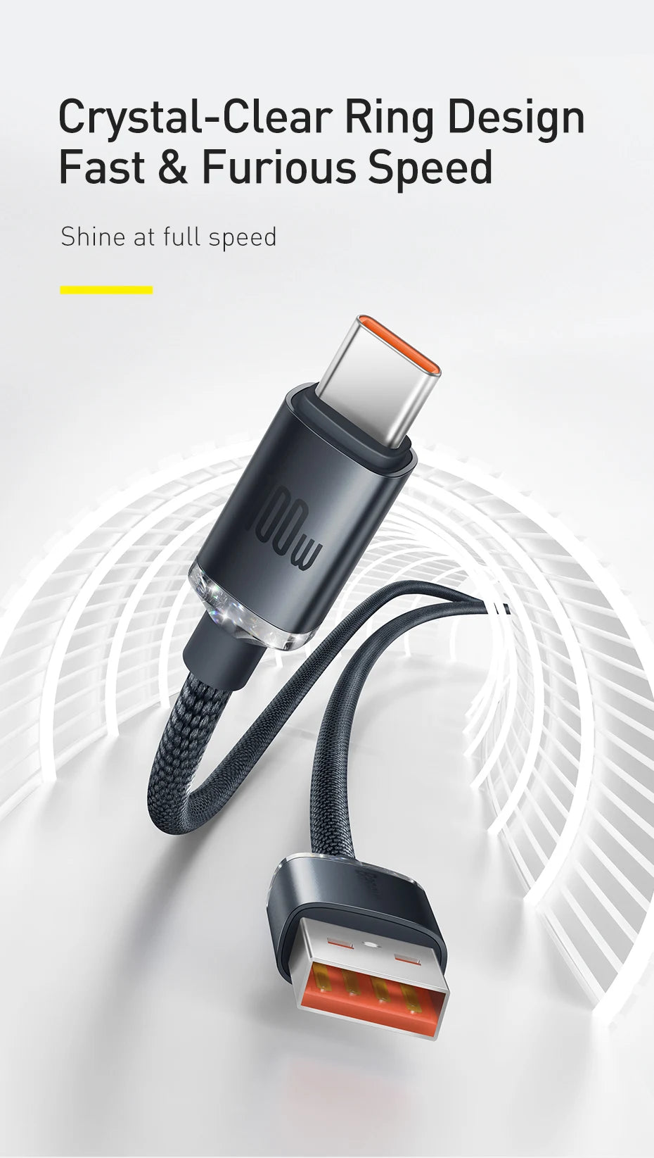 Baseus 6A USB Type C Cable - CONGATON
