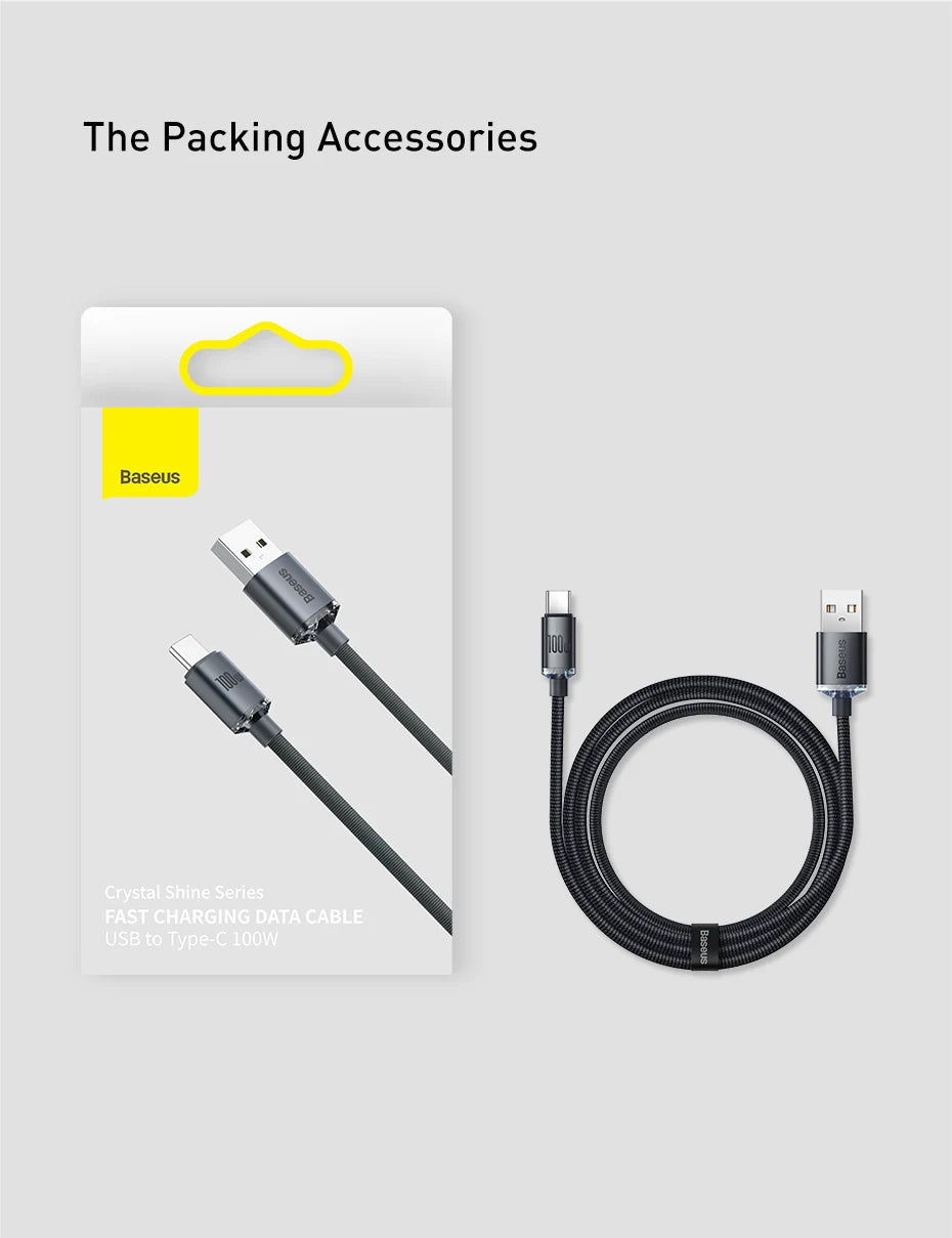 Baseus 6A USB Type C Cable - CONGATON