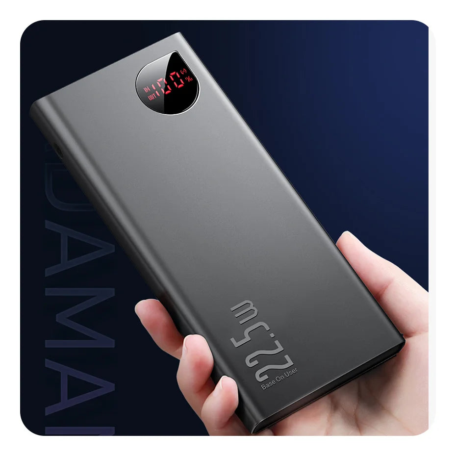 Baseus Power Bank 10000mAh with 22.5W - CONGATON