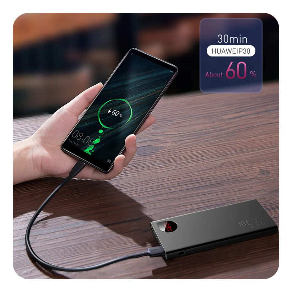 Baseus Power Bank 10000mAh with 22.5W - CONGATON