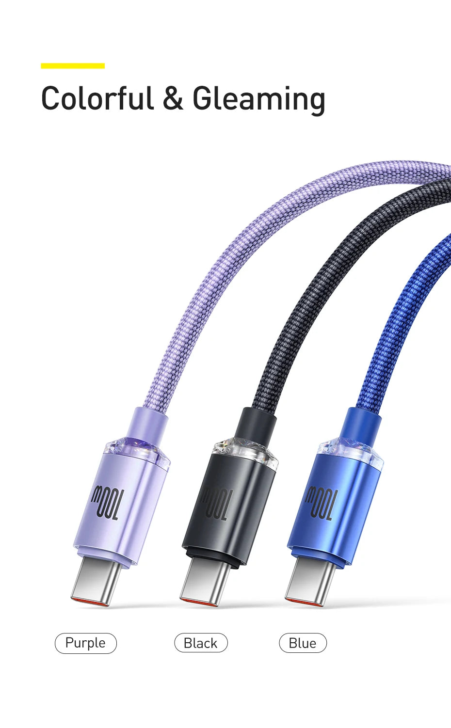 Baseus 6A USB Type C Cable - CONGATON