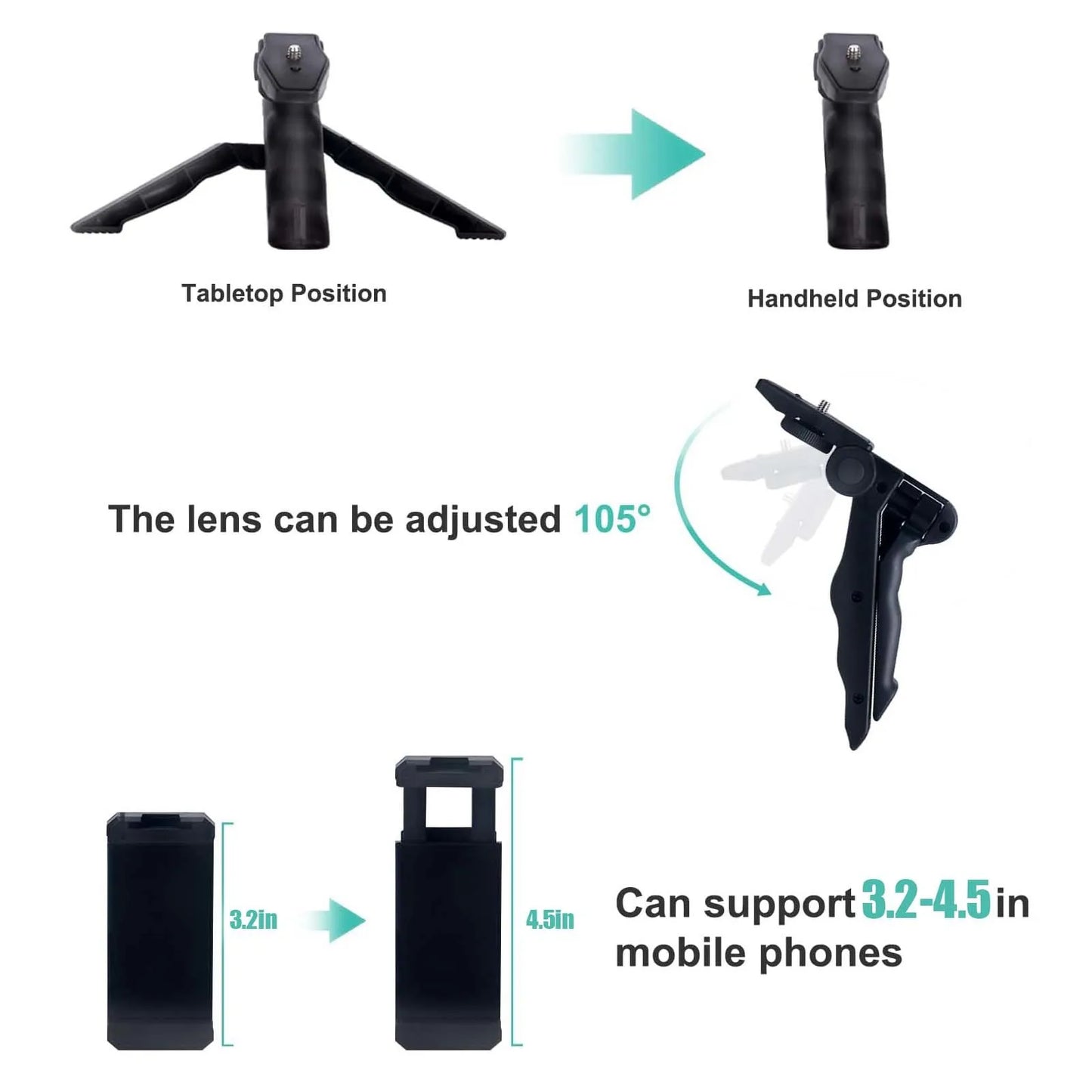 Smartphone Vlogging Kit for iPhone Android - CONGATON