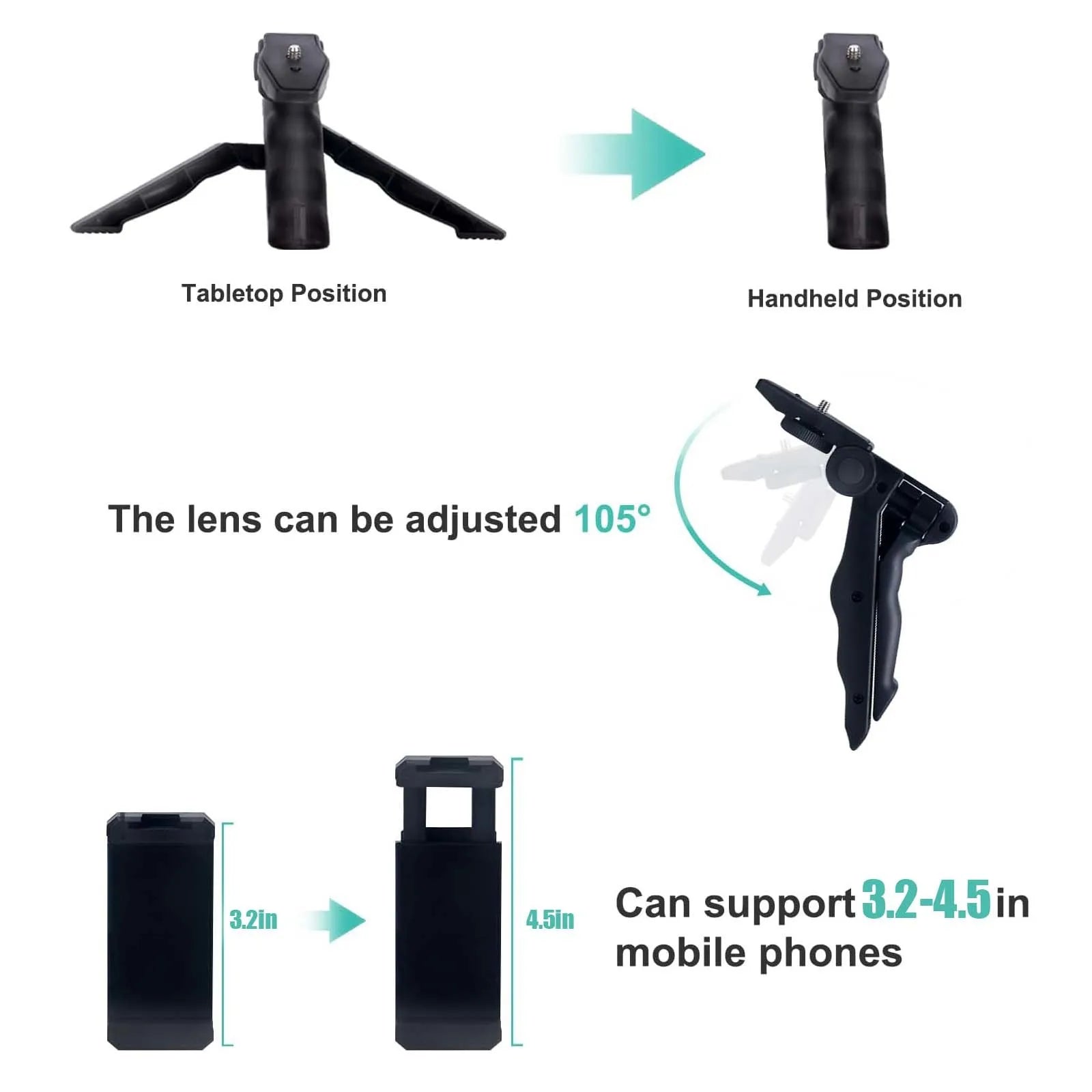 Smartphone Vlogging Kit for iPhone Android - CONGATON