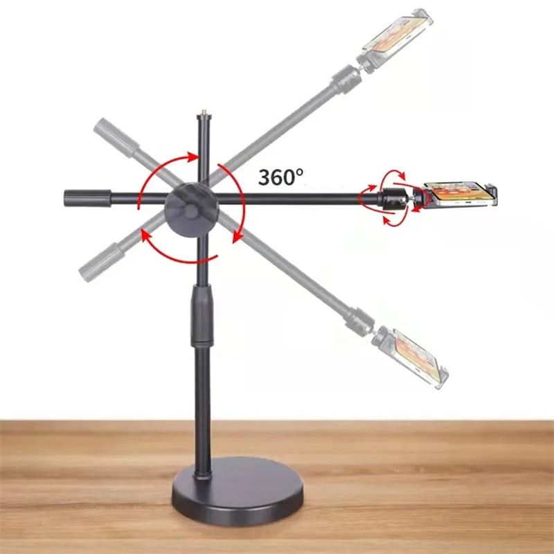 Overhead Tripod with Ring Light Table - CONGATON