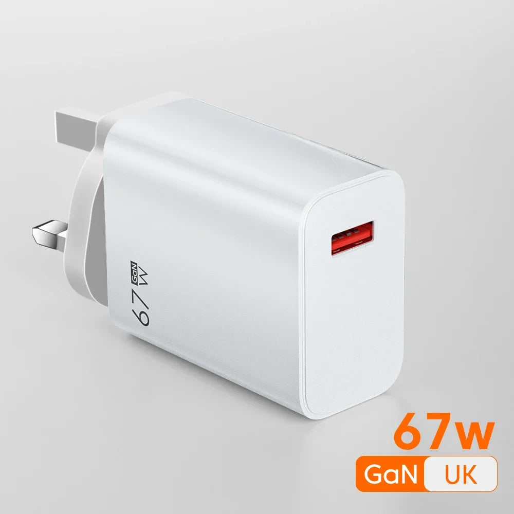 For Xiaomi 67W USB Super Fast Charger - CONGATON