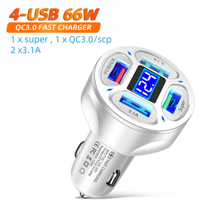 AIXXCO 3 Ports USB Car Charger - CONGATON