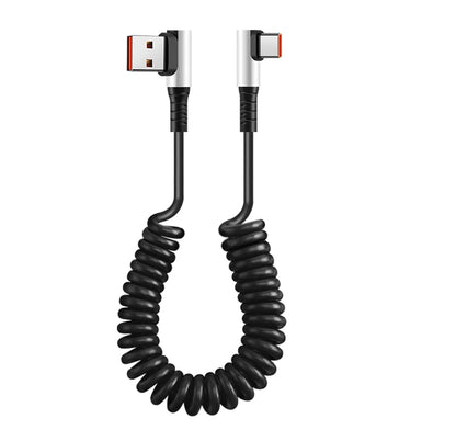 Usb C To Type C Spring Cable Pd 6A - CONGATON