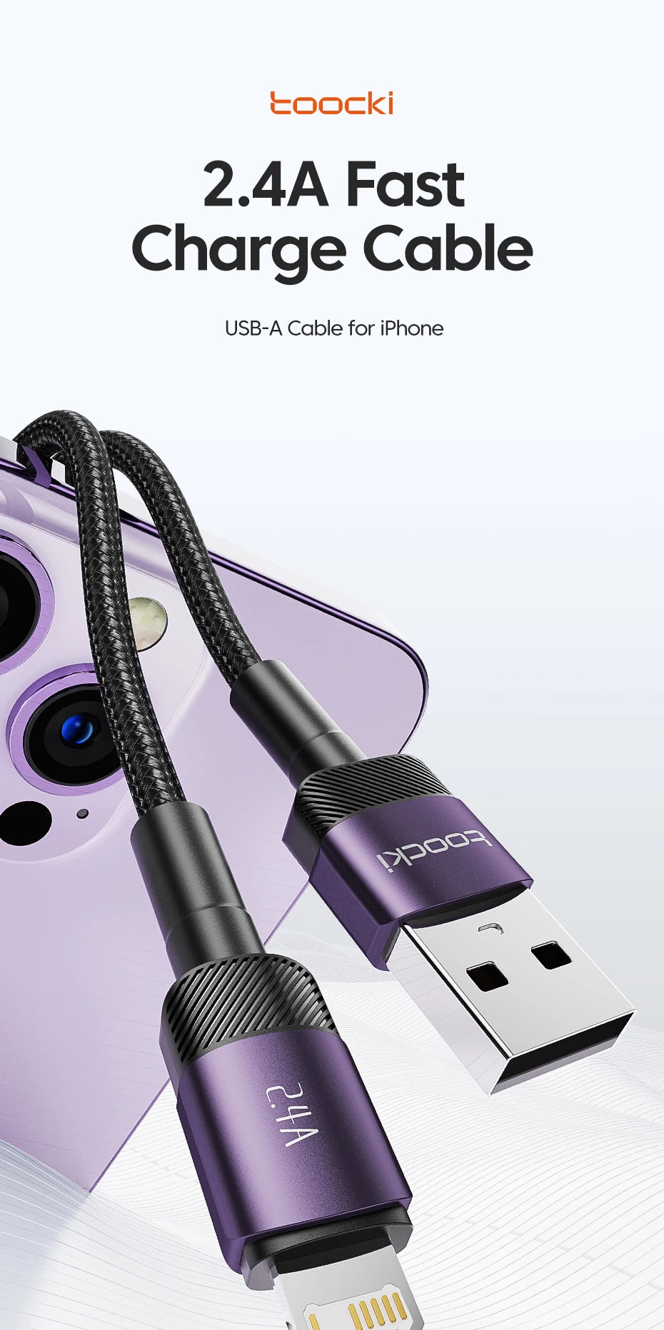 Toocki USB Cable lighting - CONGATON