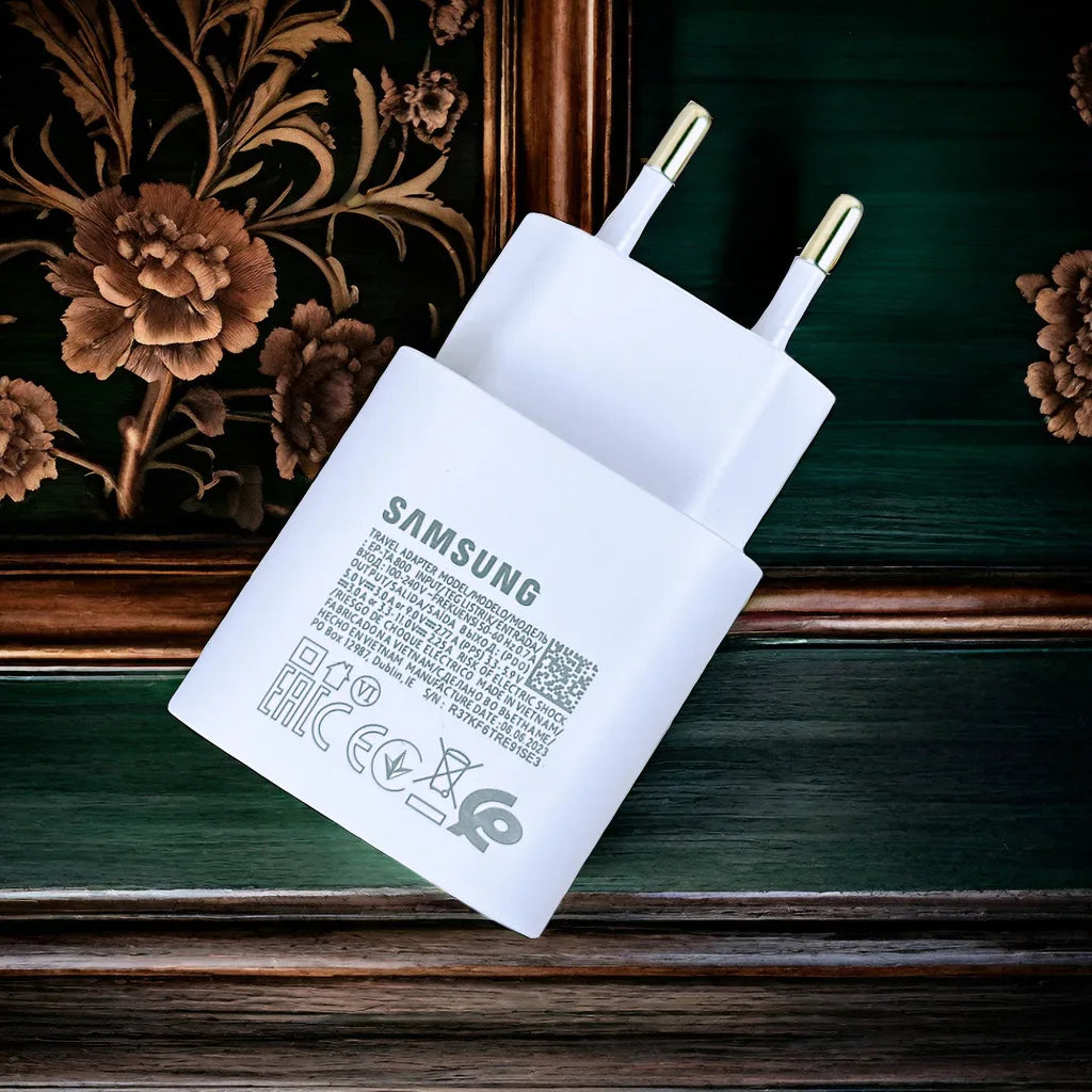 Original Samsung 25w Charger Type C - CONGATON