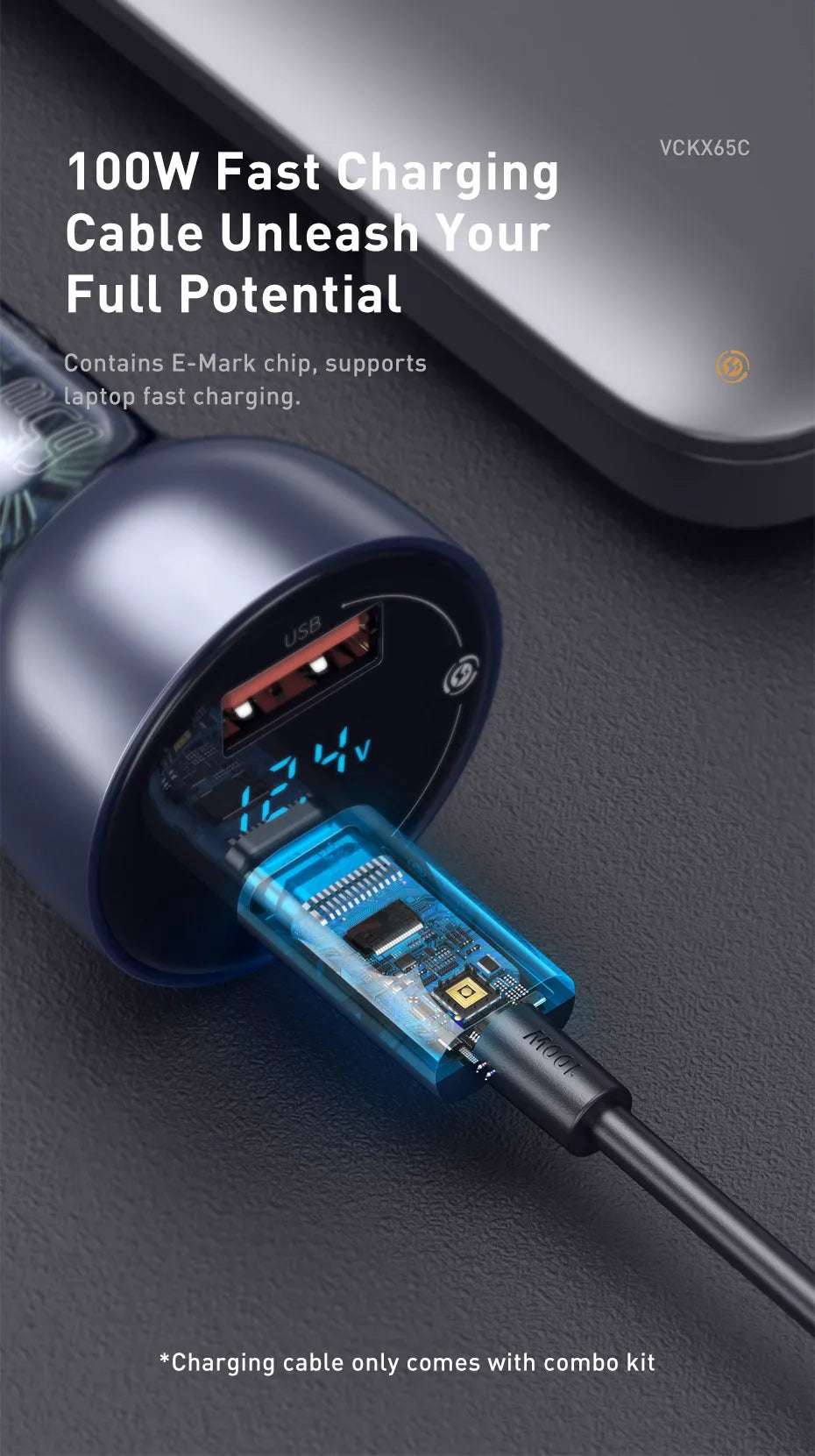 Baseus 65W PPS Car Charger - CONGATON