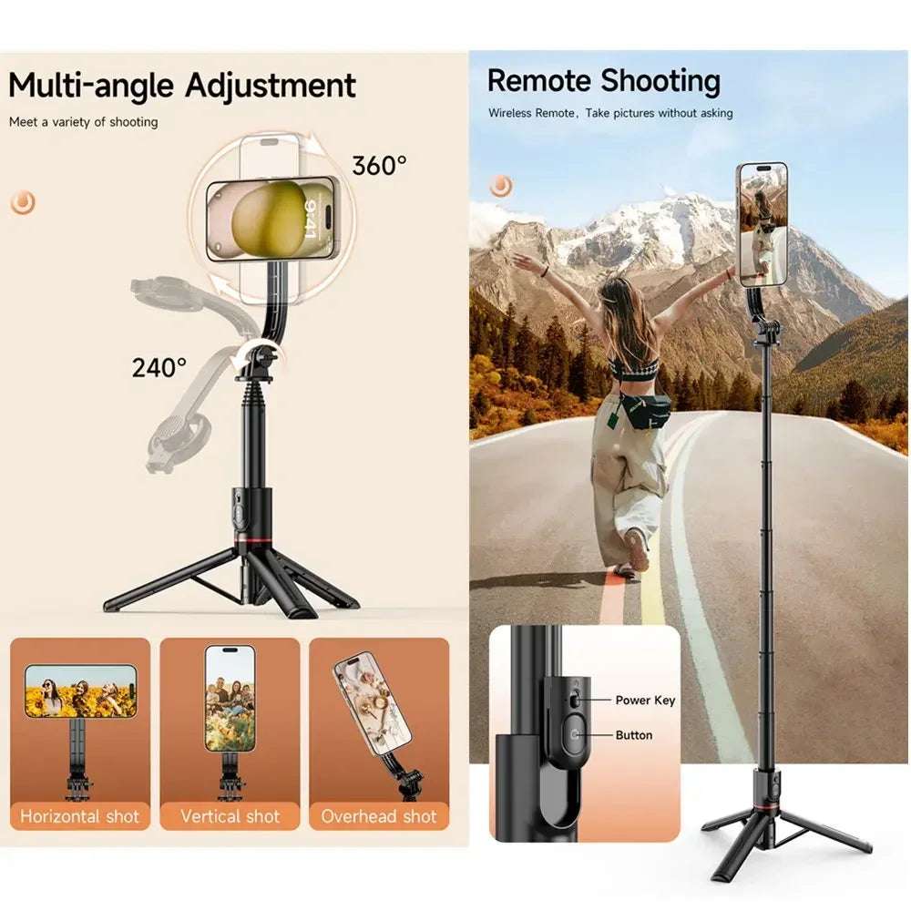 Magnetic Mini Extendable Selfie Stick - CONGATON