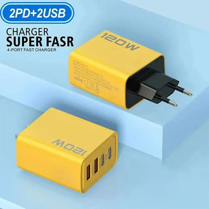 PD USB Type C Fast Charger 4Ports - CONGATON
