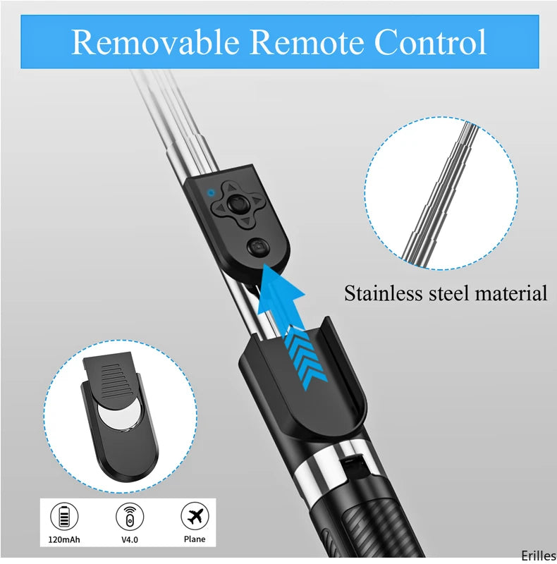 Bluetooth Wireless Selfie Stick - CONGATON