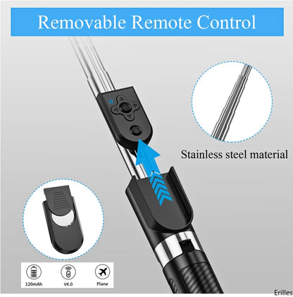 Bluetooth Wireless Selfie Stick - CONGATON