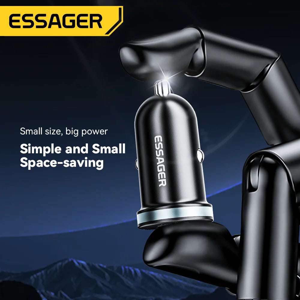 Essager 30W USB C Car Charger - CONGATON