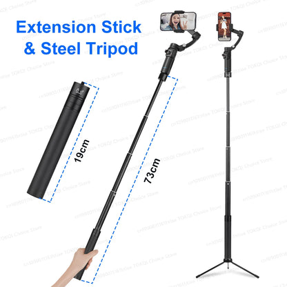 Handheld 3-Axis Gimbal Phone Holder Anti Shake - CONGATON