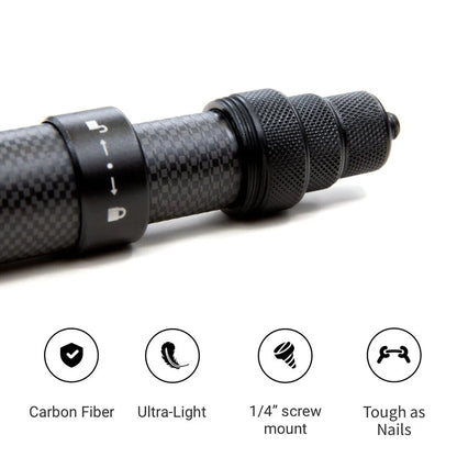 3M Carbon Fiber Selfie Stick for Insta360 - CONGATON