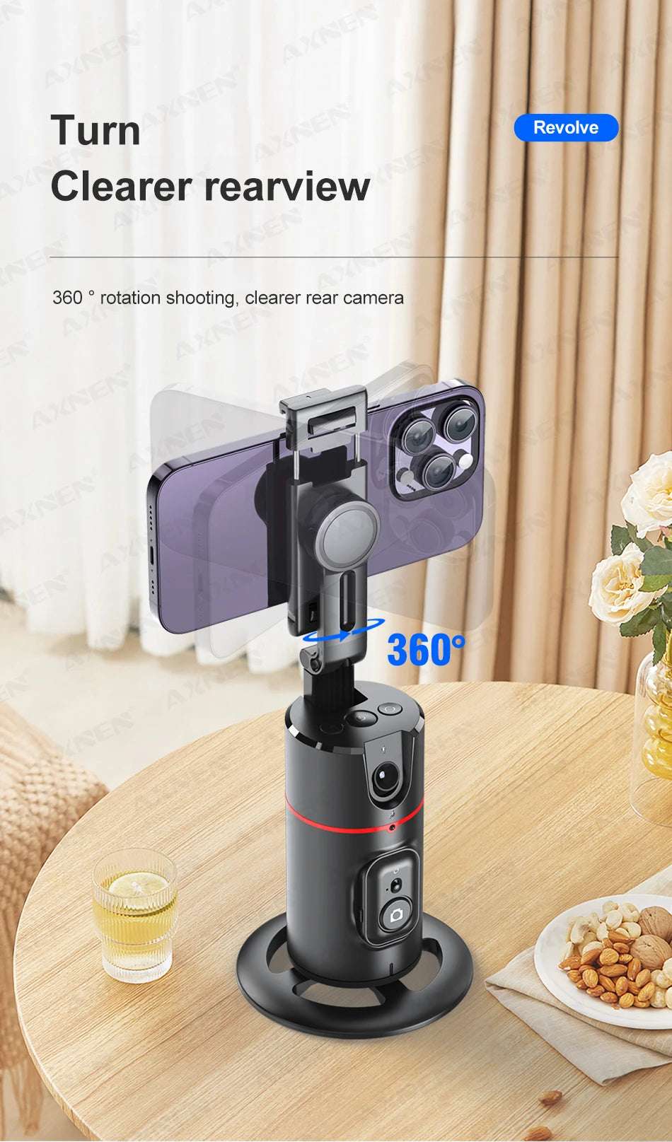 P02 360 Rotation Gimbal Stabilizer - CONGATON