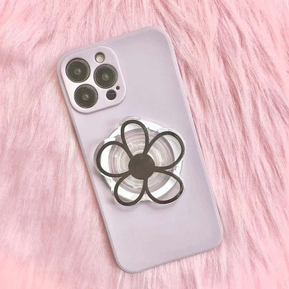 Korean Smile Face Flower Magnetic Stand Holder - CONGATON