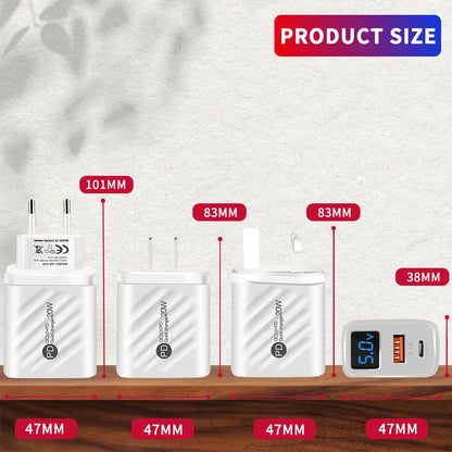 USB Type C Charger 20W PD Fast Charging - CONGATON