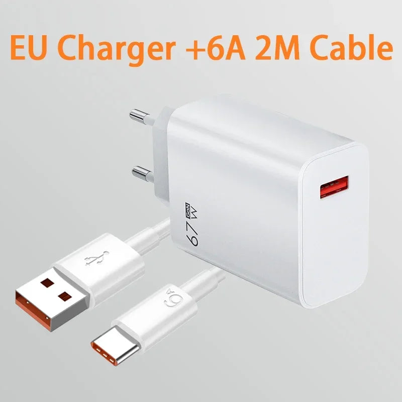 For Xiaomi 67W USB Super Fast Charger - CONGATON