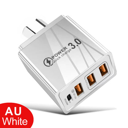 48W USB Charger QC 3.0 Type C PD - CONGATON