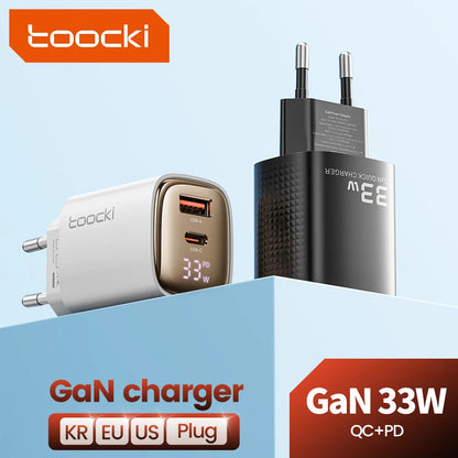 Toocki 33W GaN USB C Charger - CONGATON