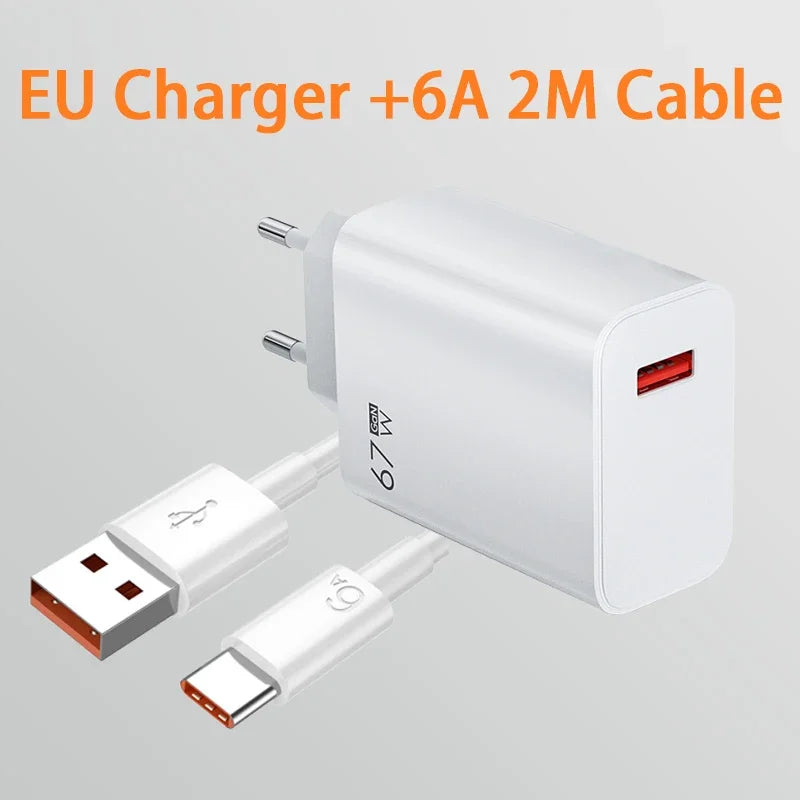For Xiaomi 67W USB Super Fast Charger - CONGATON