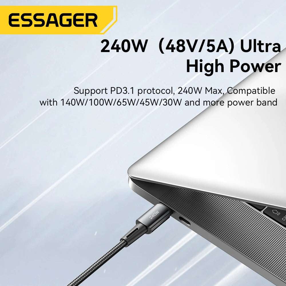 Essager 240W Super Fast Charge Type-C - CONGATON