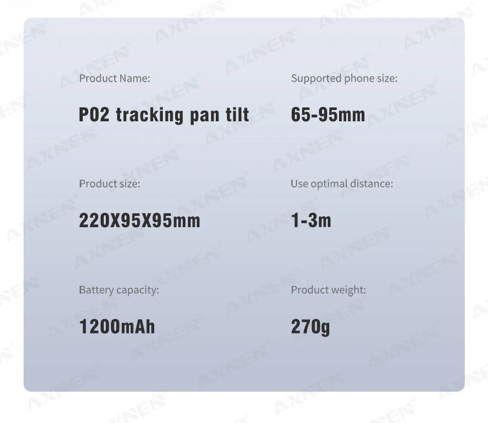 P02 360 Rotation Gimbal Stabilizer - CONGATON