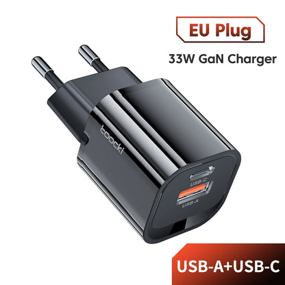 Toocki 33W GaN USB Type C Charger - CONGATON