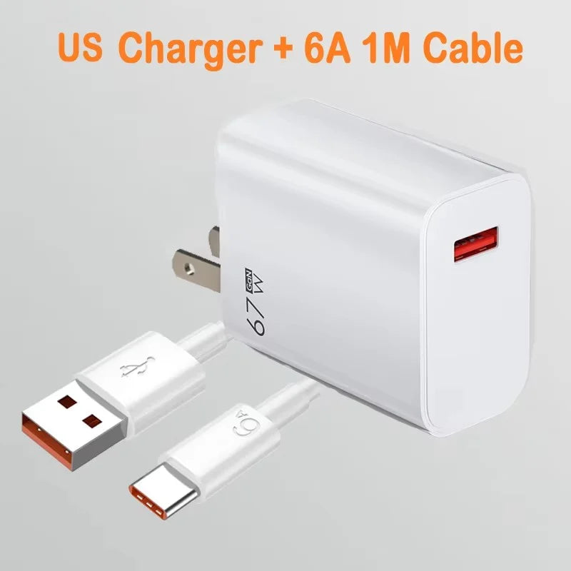 For Xiaomi 67W USB Super Fast Charger - CONGATON