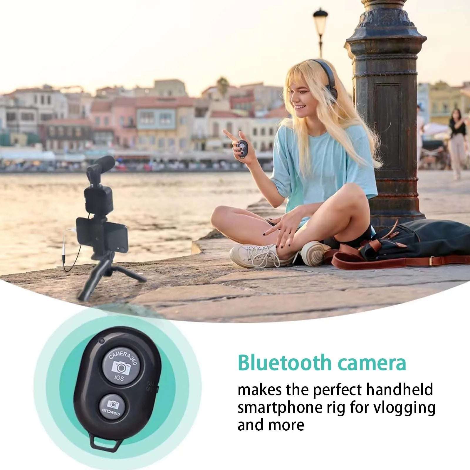 Smartphone Vlogging Kit for iPhone Android - CONGATON
