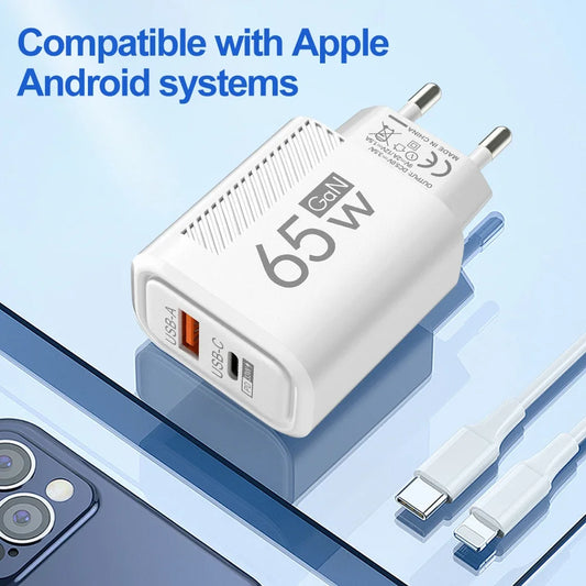 65W GaN USB C Charger Fast Charging - CONGATON