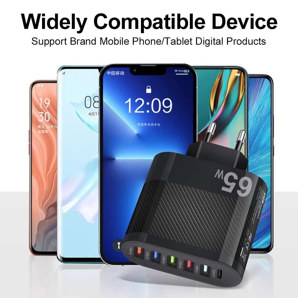 3.1A 5Ports USB Charger - CONGATON
