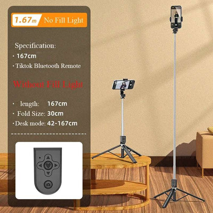 Bluetooth Wireless Selfie Stick - CONGATON