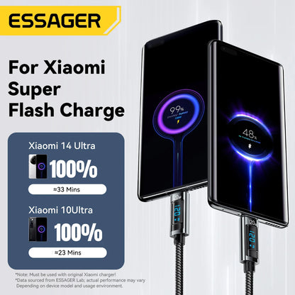 Essager 120W USB Type C Cable - CONGATON