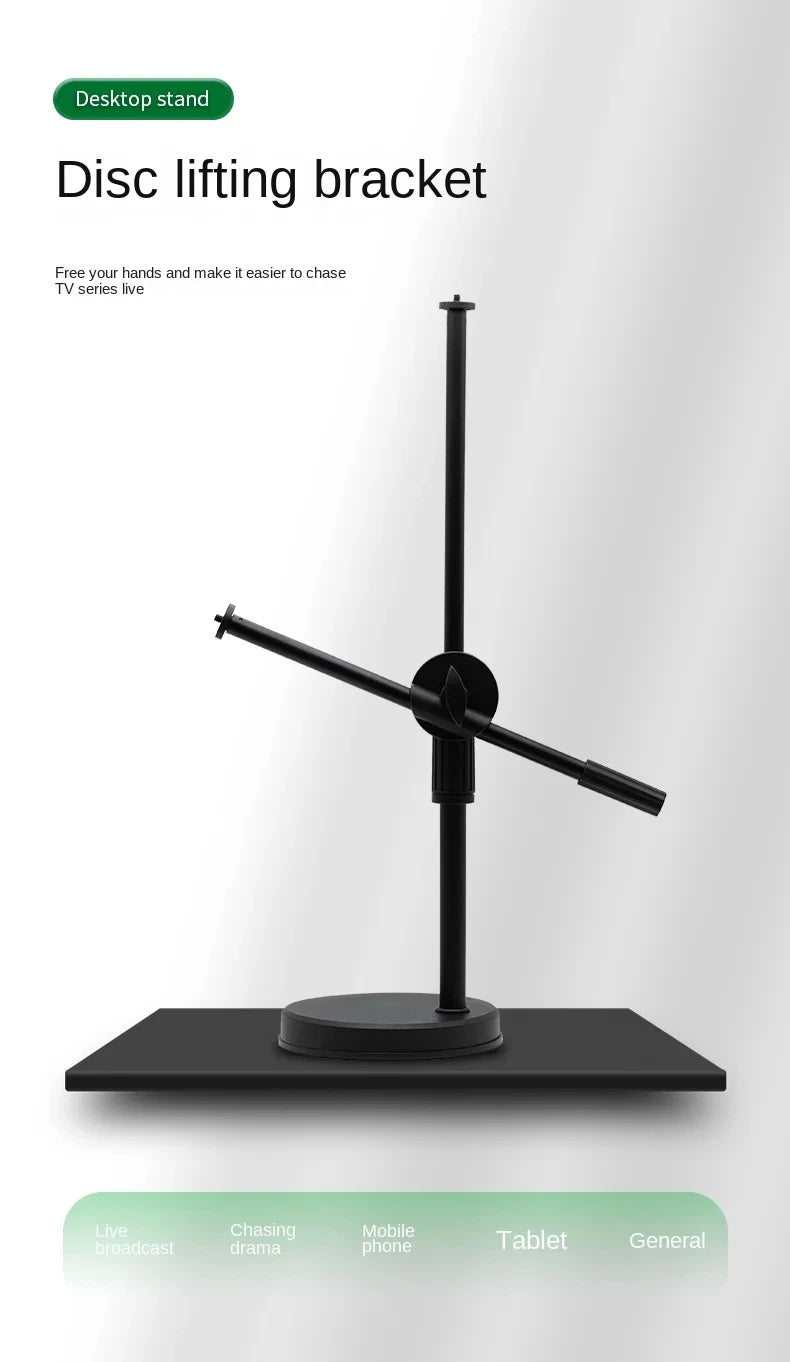 Overhead Tripod with Ring Light Table - CONGATON
