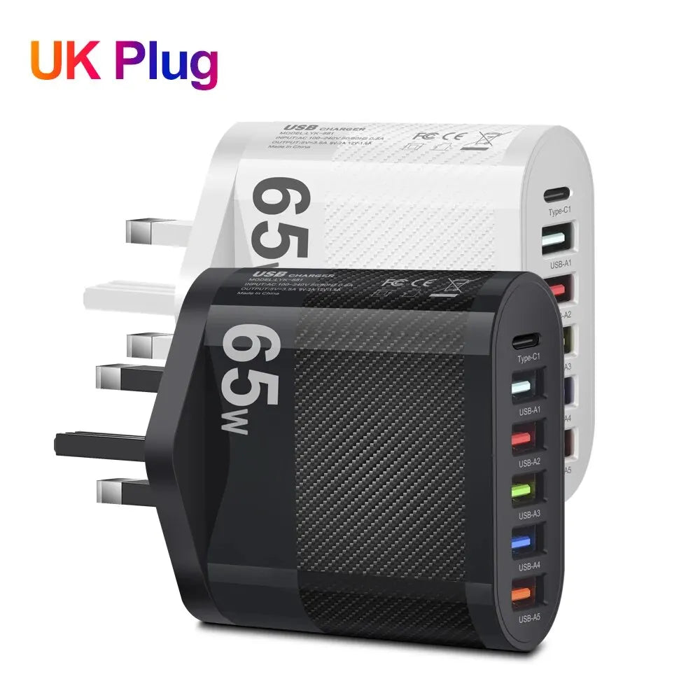 3.1A 5Ports USB Charger - CONGATON