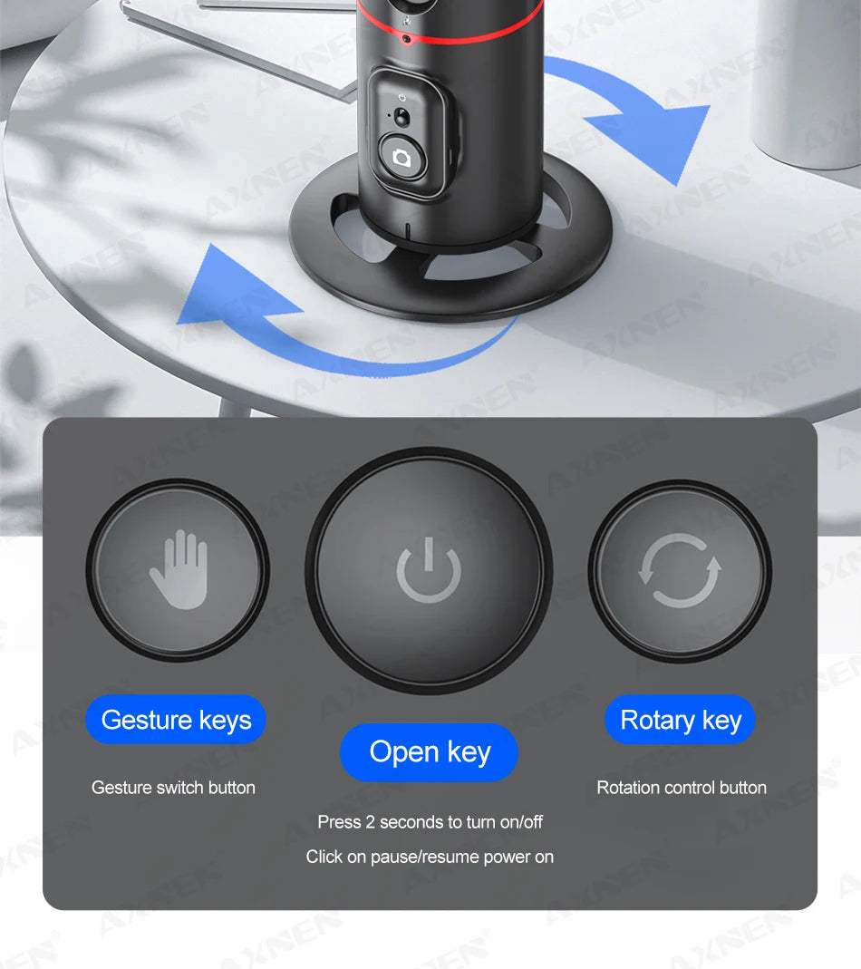 P02 360 Rotation Gimbal Stabilizer - CONGATON