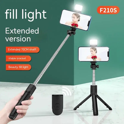 All In One Expandable Portable IPhone Tripod Selfie Stick - CONGATON